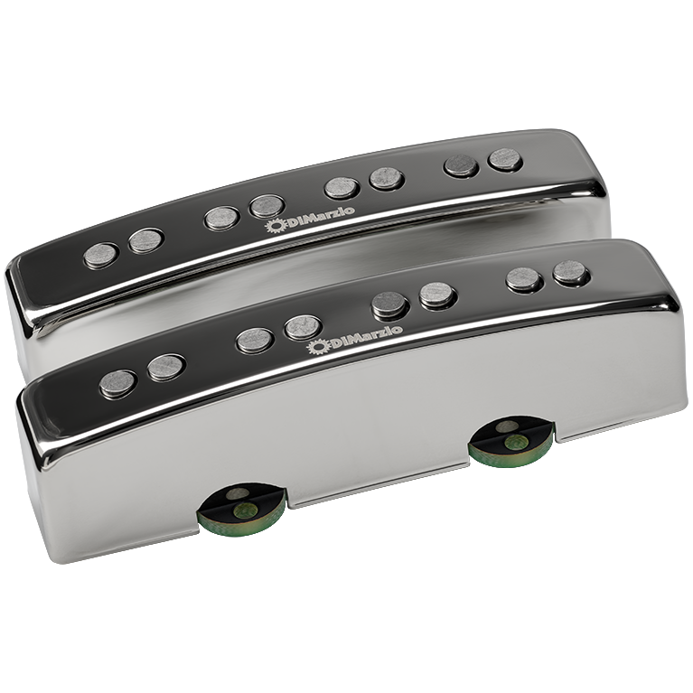 DiMARZIO | DP305N | Bass Guitar Pickup Set. Sixties J™: Neck & Bridge. DiMARZIO | DP305N | Bass Guitar Pickup Set. Sixties J™: Neck & Bridge.